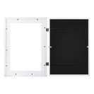 A3 Wooden Kids Art Frame Children Art White Color Frame Changeable Front Opening Artwork Display - NZHomeware