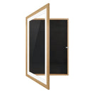 A3 Wooden Kids Art Frame Children Art Wood Color Frame Changeable Front Opening Artwork Display - NZHomeware