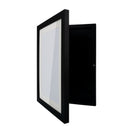 A4 Wooden Kids Art Frame Children Artwork Display Changeable Front Opening Table Stand Black - NZHomeware