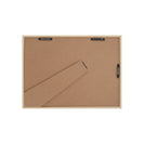 A4 Wooden Kids Art Frame Children Artwork Display Changeable Front Opening Table Stand Light Oak - NZHomeware
