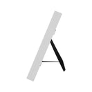 A4 Wooden Kids Art Frame Children Artwork Display Changeable Front Opening Table Stand White - NZHomeware
