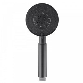 ABS Matt Black 5 Functions Round Handheld Shower Only - NZHomeware