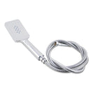 ABS Square 3 Functions Chrome Rainfall Hand Held Shower Head With Water Hose - NZHomeware