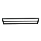 Sample Sale - Omar Nero Black Double Towel Rails 600mm - NZHomeware