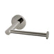 Euro Pin Lever Stainless Steel Round Brushed Nickel Toilet Paper Roll Holder Wall Mounted - NZHomeware
