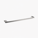 Square Brushed Nickel Single Hand Towel Rail Stainless Steel Wall Mounted - NZHomeware