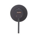 Aquatica All Pressures Circo Shower With Round Bath Spout Matte Black Set - NZHomeware