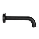 Aquatica All Pressures Circo Shower With Round Bath Spout Matte Black Set - NZHomeware