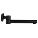Aquatica All Pressures Circo Shower With Swivel Bath Spout Mixer Black Set - NZHomeware