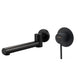 Aquatica All Pressures Circo Shower With Swivel Bath Spout Mixer Black Set - NZHomeware