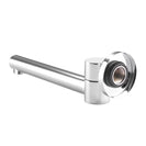 Aquatica All Pressures Saluto Shower Mixer With Round Swivel Bath Spout Chrome Set - NZHomeware
