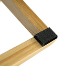 Bamboo Towel Bar Holder Rack 2 Tiers Freestanding Drying Storage - NZHomeware