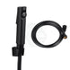 Bathroom Black ABS Handheld Toilet Bidet Spray Kit with 1.2m PVC Water Hose - NZHomeware