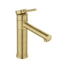 Bathroom Brushed Yellow Gold Basin Mixer Tap Swivel Nozzle Faucet Stainless Steel - NZHomeware