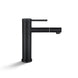 Bathroom Matte Black Basin Mixer Tap Swivel Nozzle Faucet Stainless Steel - NZHomeware