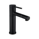 Bathroom Matte Black Basin Mixer Tap Swivel Nozzle Faucet Stainless Steel - NZHomeware