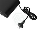 Bathroom UV Sterilizer Heated Towel Dryer Disinfection Black Intelligent Timer 600x170x80mm - NZHomeware