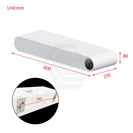 Bathroom UV Sterilizer Heated Towel Dryers Towel Warmer Disinfection White Intelligent Timer 600x170x80mm - NZHomeware