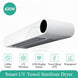 Bathroom UV Sterilizer Heated Towel Dryers Towel Warmer Disinfection White Intelligent Timer 600x170x80mm - NZHomeware