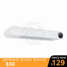 Bathroom UV Sterilizer Heated Towel Dryers Towel Warmer Disinfection White Intelligent Timer 600x170x80mm - NZHomeware
