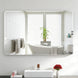 1200X750mm Frameless Rectangle Bathroom Wall Plain Mirror - NZHomeware