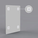 400X600mm Frameless Rectangle Bathroom Wall Plain Mirror - NZHomeware