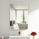 400X600mm Frameless Rectangle Bathroom Wall Plain Mirror - NZHomeware