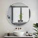 900mm Frameless Round Bathroom Wall Plain Mirror - NZHomeware