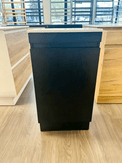 TAYLOR 450X250X850Mm Plywood Floor Standing Vanity - Dark Oak With Ceramic Top - NZHomeware