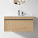 BC13 900X460X460MM PLYWOOD WALL HUNG VANITY - LIGHT OAK WITH CERAMIC TOP - NZHomeware