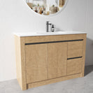 BC7 1200mmx460mmx850mm Plywood Floor Standing Vanity with Ceramic Single Basin - NZHomeware