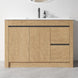 BC7 1200mmx460mmx850mm Plywood Floor Standing Vanity with Ceramic Single Basin - NZHomeware