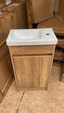 BC7 400mmx230mmx850mm Hand Basin PLYWOOD FLOOR STANDING VANITY - NZHomeware