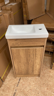 BC7 400mmx230mmx850mm Hand Basin Plywood Floor Standing Vanity - NZHomeware