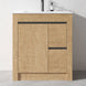 BC7 750mmx460mmx850mm Plywood Floor Standing Vanity with Ceramic Basin - NZHomeware
