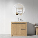 BC7 900mmx460mmx850mm Plywood Floor Standing Vanity with Ceramic Basin - NZHomeware