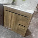 BC7 900mmx460mmx850mm Plywood Floor Standing Vanity with Ceramic Basin - NZHomeware