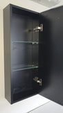 1200x150x750mm Plywood 3-Door Dark Oak Mirror Cabinet - NZHomeware