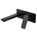 Black Bathtub/Basin Wall Mixer With Spout Wall Mounted Color Up Extend - NZHomeware