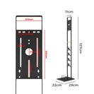 Black Cordless Vacuum Stand Rack Cleaner Freestanding Holder Dyson V6 7 8 10 11 - NZHomeware