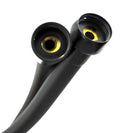 Black PVC Shower Hose 1500mm - NZHomeware
