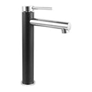 Black&Chrome Pin Lever Tall Basin Mixer Tap - NZHomeware