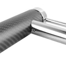 Black&Chrome Pin Lever Tall Basin Mixer Tap - NZHomeware