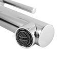 Black&Chrome Pin Lever Tall Basin Mixer Tap - NZHomeware