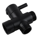 Brass Black Toilet Bidet Spray Diverter Toilet Taps Toilet Diverter Valve - NZHomeware