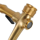Brass Brushed Yellow Gold Kitchen/Laundry Sink Mixer Taps Swivel Kitchen Tapware - NZHomeware