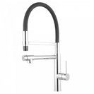 Brass Chrome Double Spout Kitchen/Laundry Sink Mixer Taps Swivel Kitchen Tapware - NZHomeware