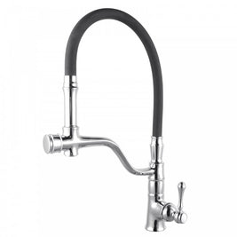 Brass Chrome Kitchen/Laundry Sink Mixer Taps Swivel Kitchen Tapware - NZHomeware