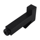 Brass Square Black Toilet Bidet Spray Diverter Wash Kit with 1.2m PVC Hose - NZHomeware