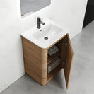 BROOK 600MM Floorstanding Plywood Vanity - Light Oak - NZHomeware